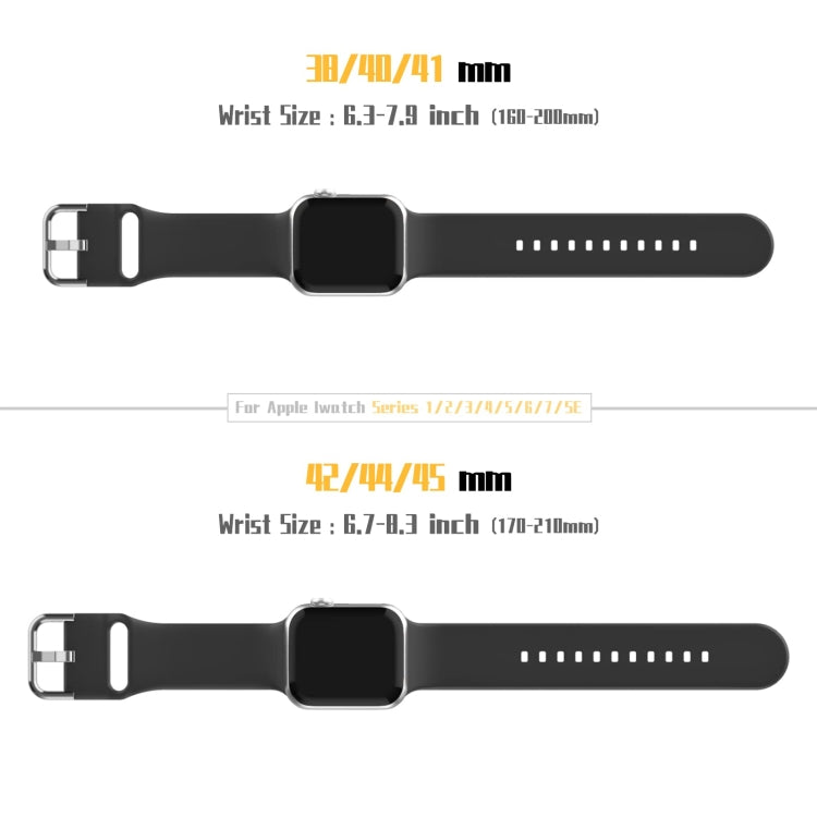 For Apple Watch 42mm Pin Buckle Silicone Watch Band(Light Grey) - free shipping - PMC TechLife - Order now!