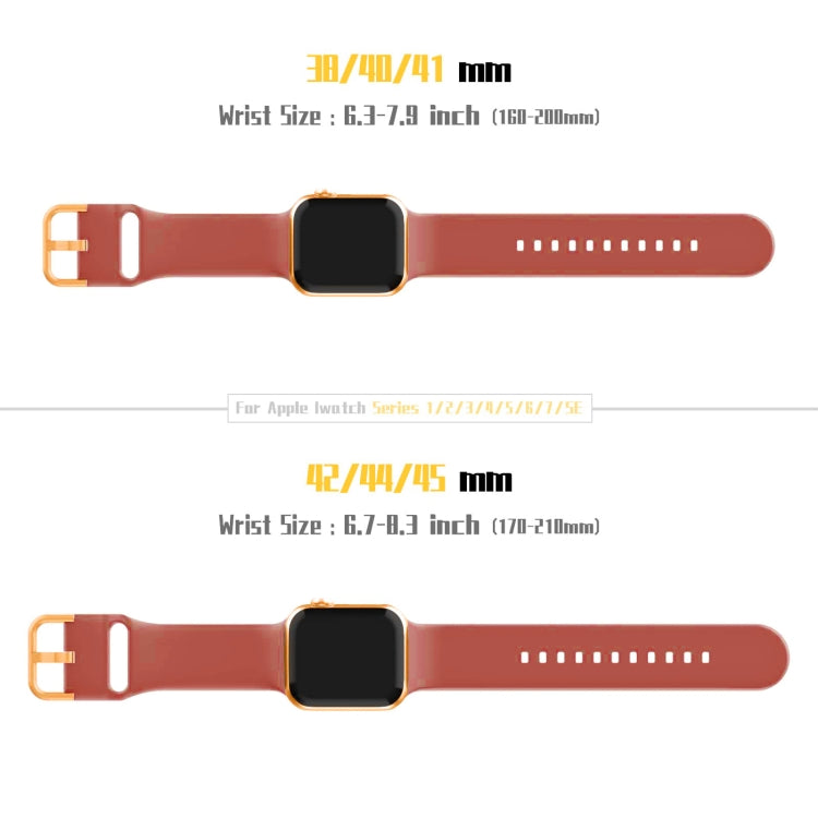 For Apple Watch 38mm Pin Buckle Silicone Watch Band(Coral) - free shipping - PMC TechLife - Order now!