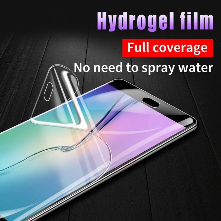 For iPhone 15 Pro Full Screen Protector Explosion-proof Hydrogel Film - iPhone 15 Pro Tempered Glass by PMC TechLife | Online Shopping South Africa | PMC TechLife