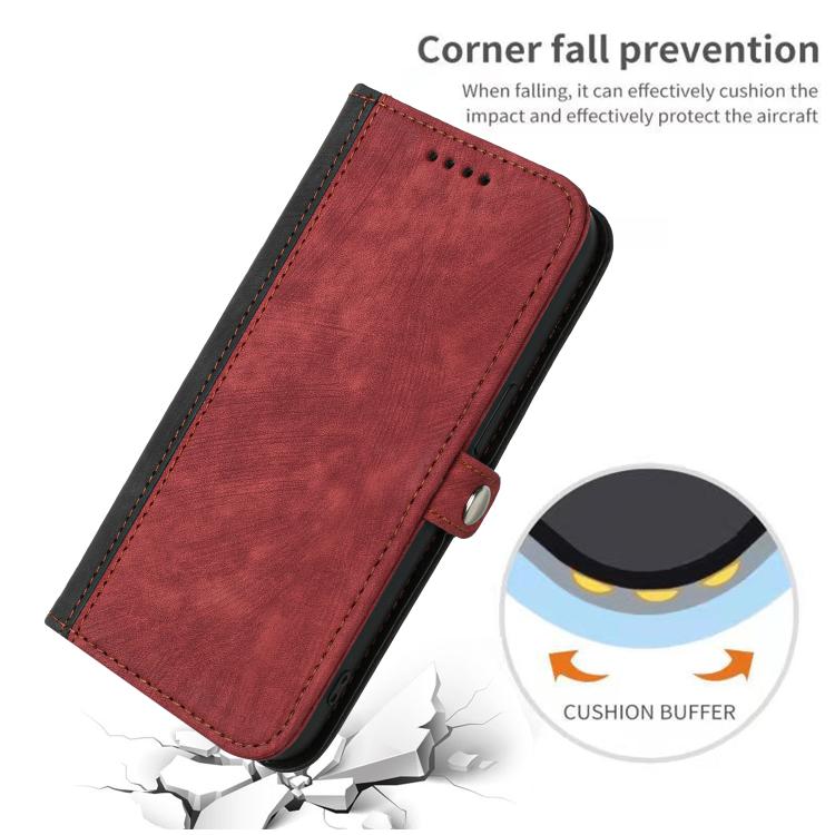 For iPhone 17 Pro Side Buckle Double Fold Hand Strap Leather Phone Case(Red) - free shipping - PMc TechLife - Order now!