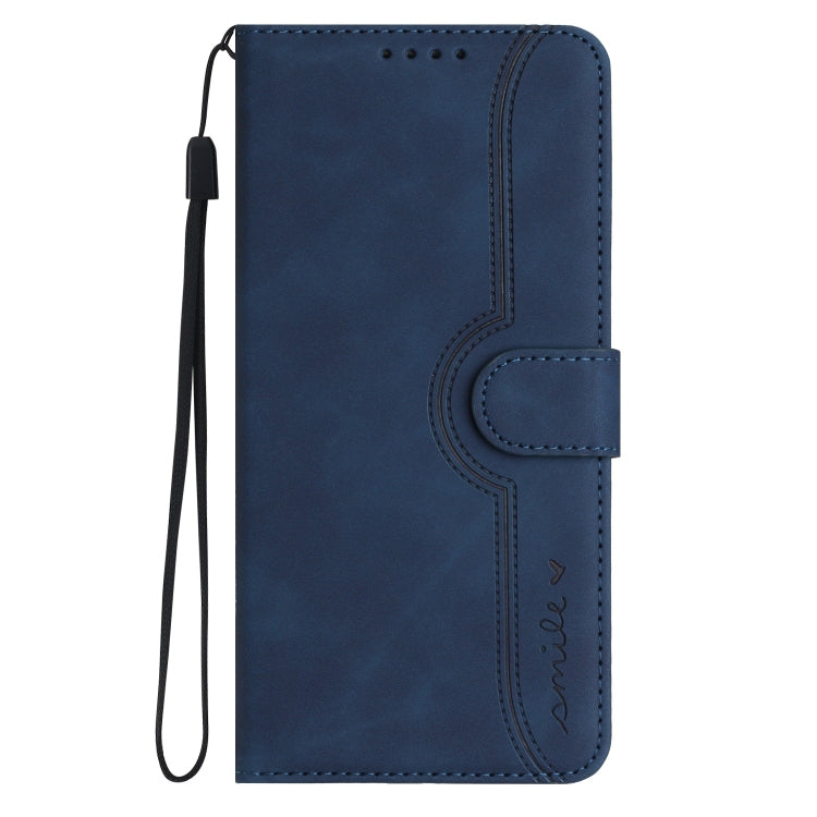 For Huawei Pura 70 Pro/70 Pro+ Heart Pattern Skin Feel Leather Phone Case(Royal Blue) - Huawei Cases by PMC Jewellery | Online Shopping South Africa | PMC Jewellery | Buy Now Pay Later Mobicred
