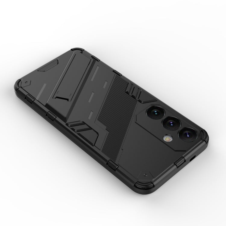 For Samsung Galaxy S24+ 5G Punk Armor 2 in 1 PC + TPU Shockproof Phone Case with Invisible Holder(Blue) - free shipping - PMC TechLife - Order now!