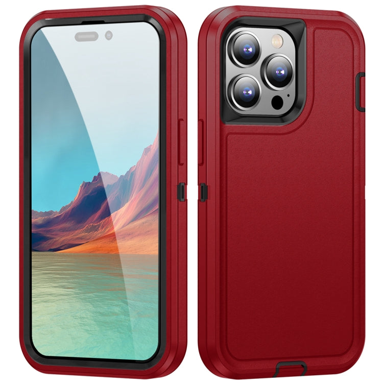 For iPhone 15 Pro Max Life Waterproof Rugged Phone Case(Red + Black) - iPhone 15 Pro Max Cases by PMC TechLife | Online Shopping South Africa | PMC TechLife