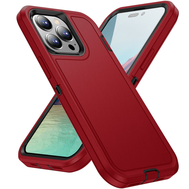 For iPhone 15 Pro Max Life Waterproof Rugged Phone Case(Red + Black) - iPhone 15 Pro Max Cases by PMC TechLife | Online Shopping South Africa | PMC TechLife