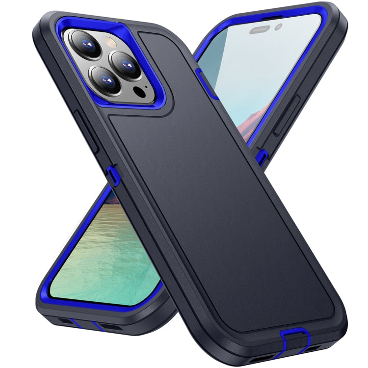 For iPhone 15 Pro Max Life Waterproof Rugged Phone Case(Dark Blue + Royal Blue) - iPhone 15 Pro Max Cases by PMC TechLife | Online Shopping South Africa | PMC TechLife