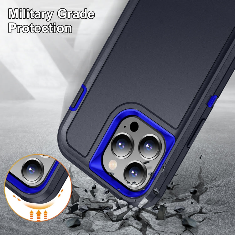 For iPhone 15 Pro Max Life Waterproof Rugged Phone Case(Dark Blue + Royal Blue) - iPhone 15 Pro Max Cases by PMC TechLife | Online Shopping South Africa | PMC TechLife