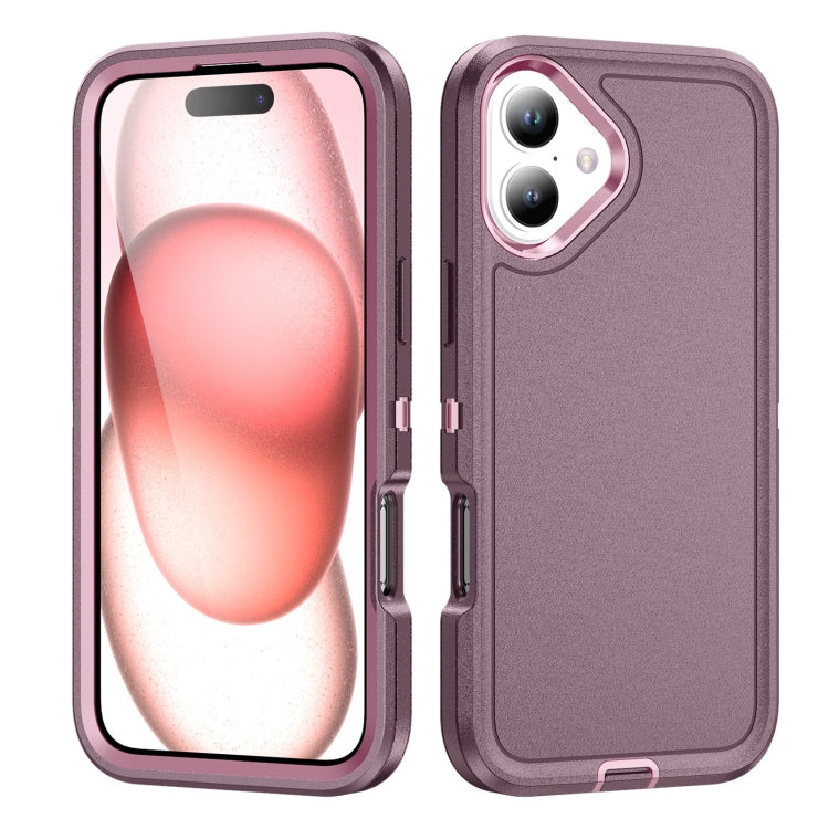 For iPhone 16 Life Waterproof Rugged Phone Case(Purple + Pink) - iPhone 16 Cases by PMC TechLife | Online Shopping South Africa | PMC TechLife | Buy Now Pay Later Mobicred