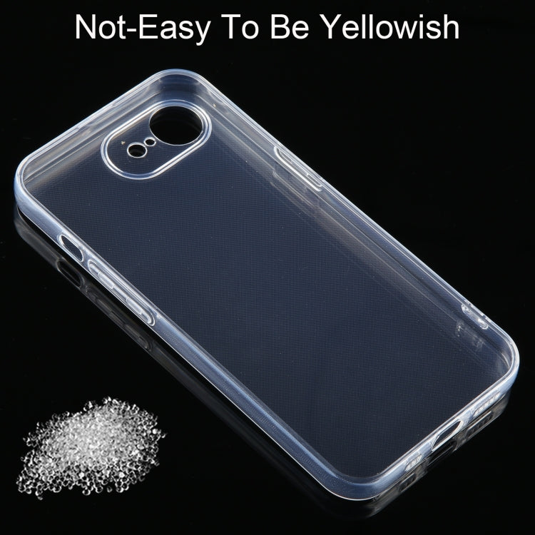 For iPhone SE 4 2024 Ultra-thin Transparent TPU Phone Case - More iPhone Cases by PMC TechLife | Online Shopping South Africa | PMC TechLife | Buy Now Pay Later Mobicred