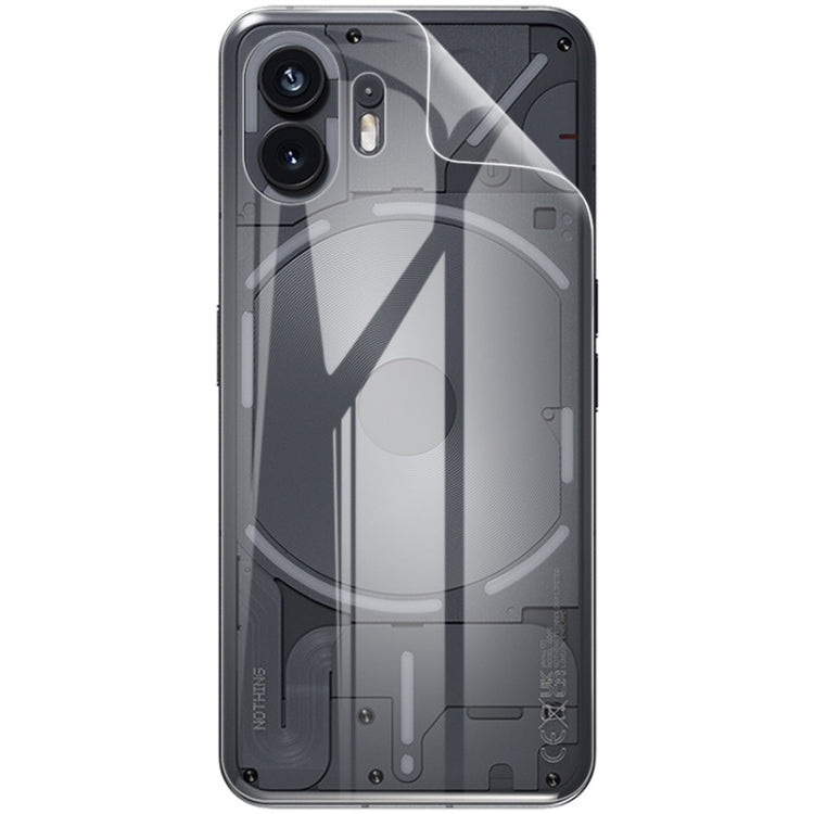 For Nothing Phone 2 2pcs imak Curved Hydrogel Film Pnone Back Protector - Others by imak | Online Shopping South Africa | PMC TechLife