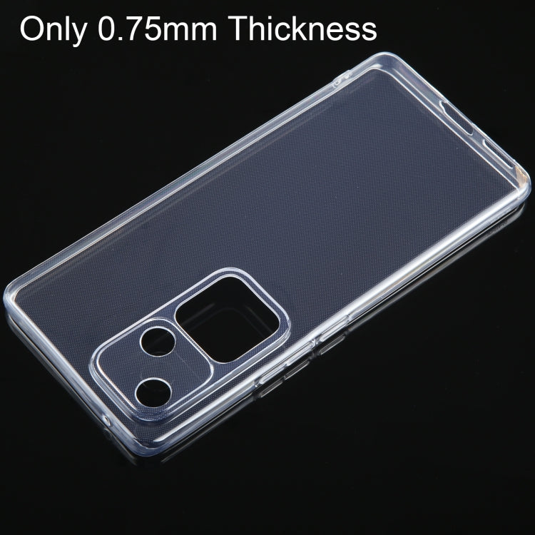 For vivo S18 Ultra-thin Transparent TPU Phone Case - S18 Cases by PMC Jewellery | Online Shopping South Africa | PMC Jewellery | Buy Now Pay Later Mobicred