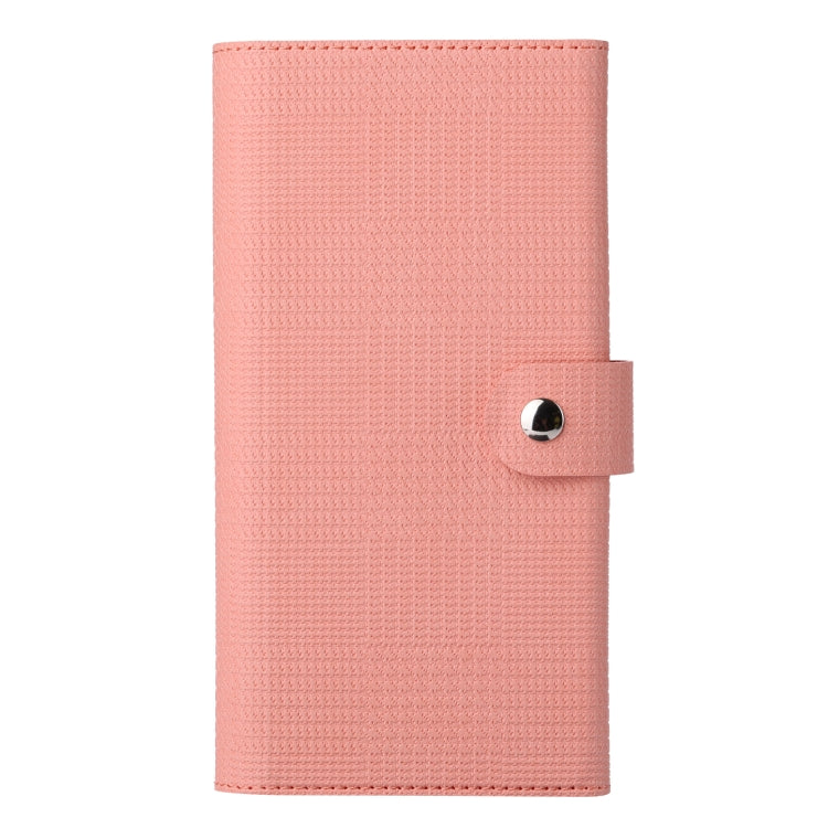 For iPhone 14 Pro ViLi GHB Series MagSafe Magnetic Zipper Leather Phone Case(Pink) - iPhone 14 Pro Cases by ViLi | Online Shopping South Africa | PMC Jewellery | Buy Now Pay Later Mobicred