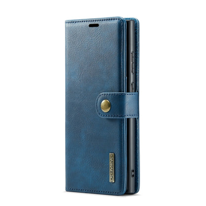 For Samsung Galaxy S24 Ultra 5G DG.MING Crazy Horse Texture Detachable Magnetic Leather Case(Blue) - Galaxy S24 Ultra 5G Cases by DG.MING | Online Shopping South Africa | PMC Jewellery | Buy Now Pay Later Mobicred