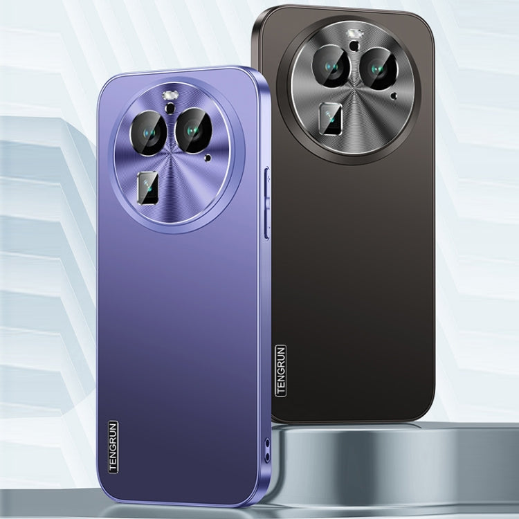 For OPPO Find X6 Pro Streamer Series Micro Frosted Metal Paint PC Phone Case(Dark Purple) - OPPO Cases by PMC Jewellery | Online Shopping South Africa | PMC Jewellery | Buy Now Pay Later Mobicred
