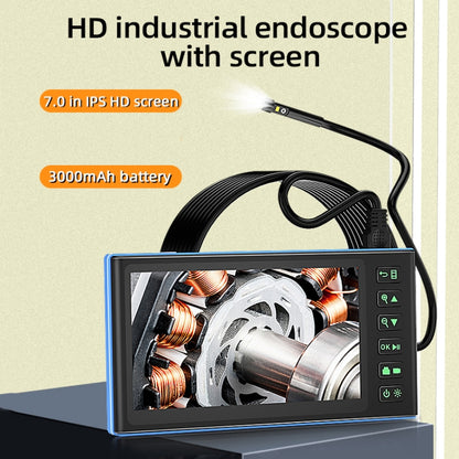 T23 7.9mm Dual Lenses 7 inch Screen Industrial Endoscope, Spec:3.5m Tube -  by PMC Jewellery | Online Shopping South Africa | PMC Jewellery | Buy Now Pay Later Mobicred