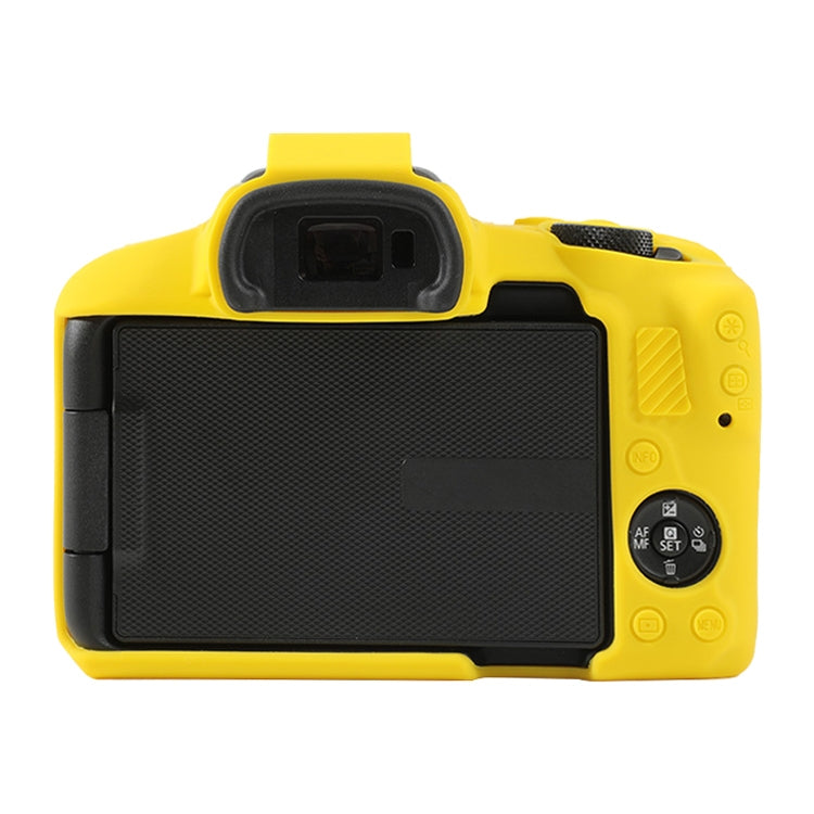 For Canon EOS R50 Soft Silicone Protective Case(Yellow) - Protective Case by PMC TechLife | Online Shopping South Africa | PMC TechLife