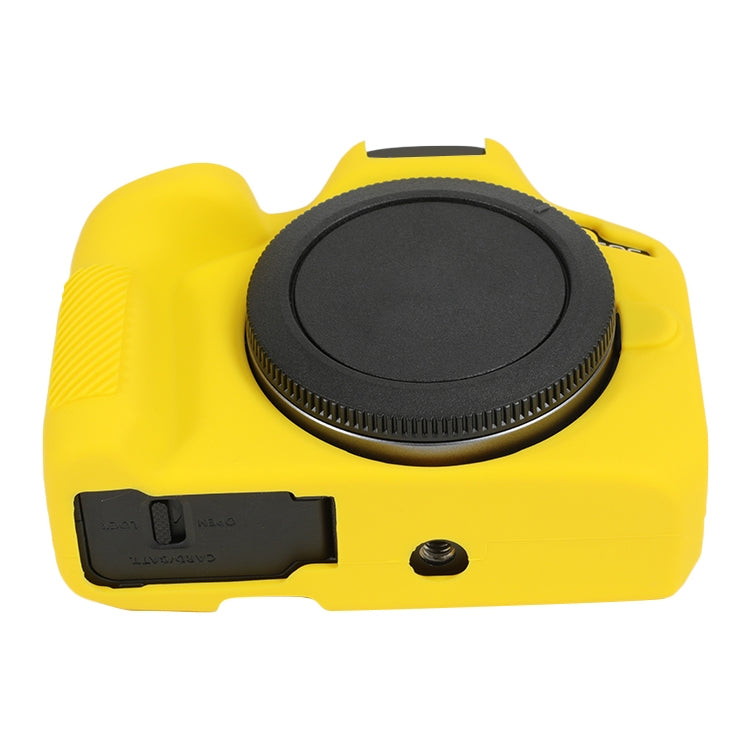 For Canon EOS R50 Soft Silicone Protective Case(Yellow) - Protective Case by PMC Jewellery | Online Shopping South Africa | PMC Jewellery