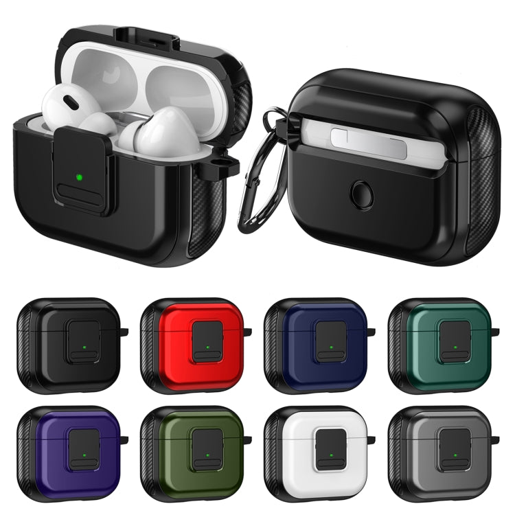 For AirPods Pro TPU + PC Wireless Earphones Case with Magnetic Switch(White) - For AirPods Pro by PMC Jewellery | Online Shopping South Africa | PMC Jewellery | Buy Now Pay Later Mobicred