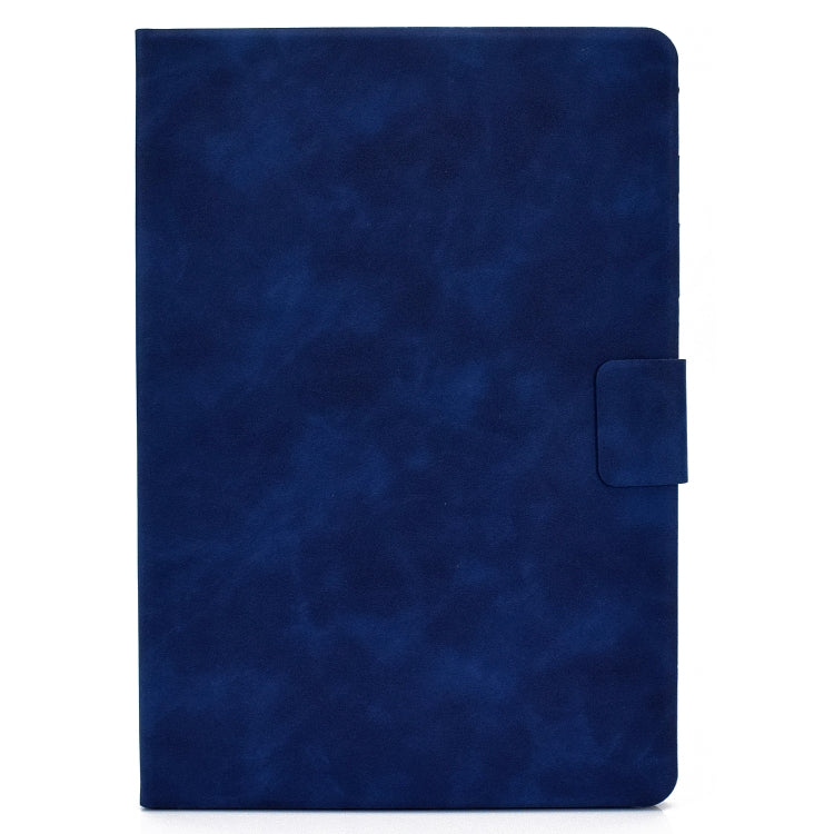 For iPad Pro 11 2024 Cowhide Texture Leather Smart Tablet Case(Blue) - iPad Pro 11 2024 Cases by PMC TechLife | Online Shopping South Africa | PMC TechLife | Buy Now Pay Later Mobicred