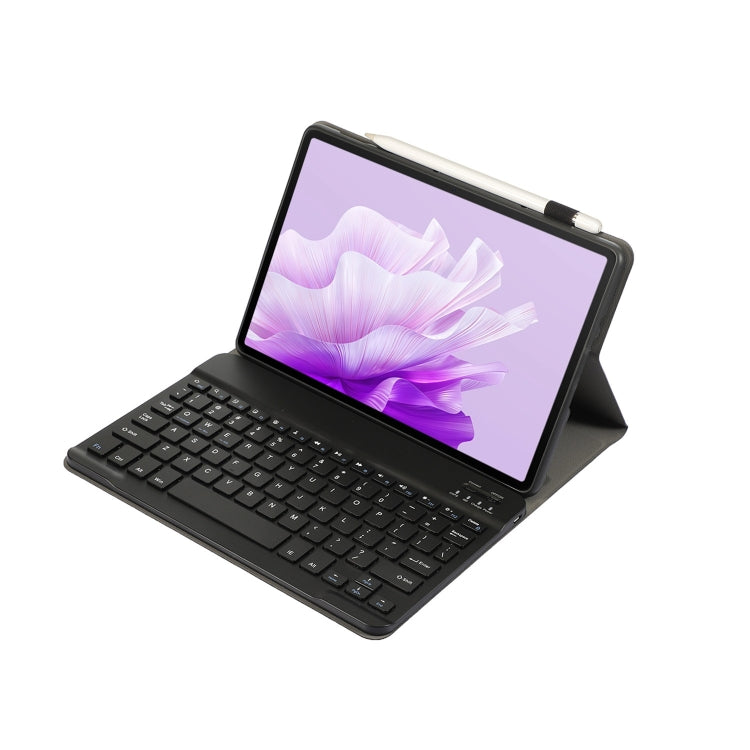 For Huawei MatePad 11.5 2023 AH17 Lambskin Texture Ultra-thin Detachable Bluetooth Keyboard Leather Case(Black) - Huawei Keyboard by PMC TechLife | Online Shopping South Africa | PMC TechLife