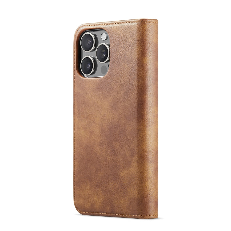 For iPhone 16 Pro Max DG.MING Crazy Horse Texture Detachable Magnetic Leather Phone Case(Brown) - iPhone 16 Pro Max Cases by DG.MING | Online Shopping South Africa | PMC Jewellery | Buy Now Pay Later Mobicred