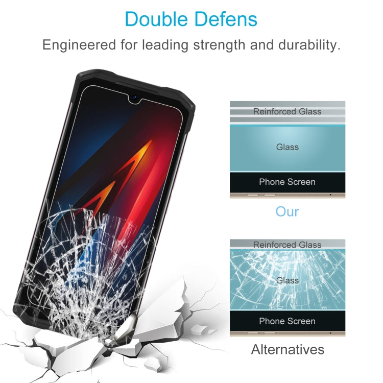 For DOOGEE S Punk 10pcs 0.26mm 9H 2.5D Tempered Glass Film - For Doogee by PMC Jewellery | Online Shopping South Africa | PMC Jewellery | Buy Now Pay Later Mobicred