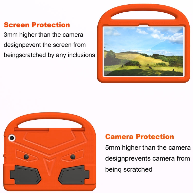 For Amazon Kindle Fire Max 11 2023 Sparrow Style Shockproof Kickstand EVA Tablet Case(Orange) - Amazon by PMC TechLife | Online Shopping South Africa | PMC TechLife | Buy Now Pay Later Mobicred