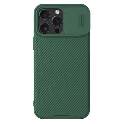 For iPhone 16 Pro Max NILLKIN CamShield Pro Magnetic Magsafe Phone Case(Green) - iPhone 16 Pro Max Cases by NILLKIN | Online Shopping South Africa | PMC Jewellery | Buy Now Pay Later Mobicred