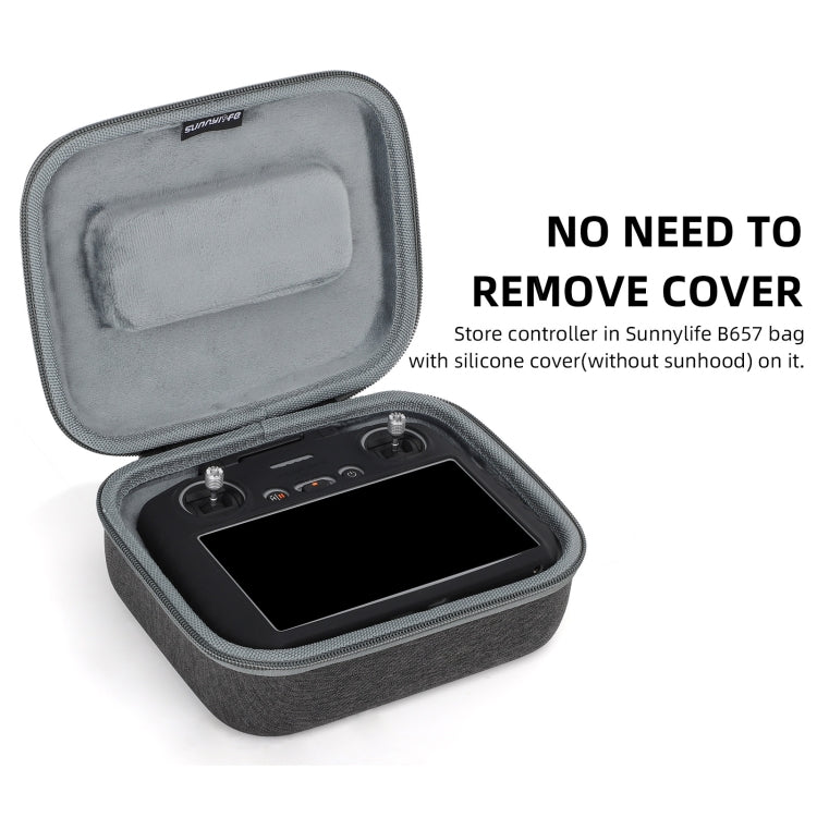 For DJI RC 2 Sunnylife Remote Control Shockproof Anti-scratch Silicone Case(Grey) - Others by Sunnylife | Online Shopping South Africa | PMC Jewellery | Buy Now Pay Later Mobicred