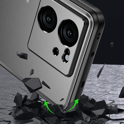 For Xiaomi Redmi K70 Pro Frosted Metal Phone Case(Silver) - K70 Pro Cases by PMC Jewellery | Online Shopping South Africa | PMC Jewellery | Buy Now Pay Later Mobicred