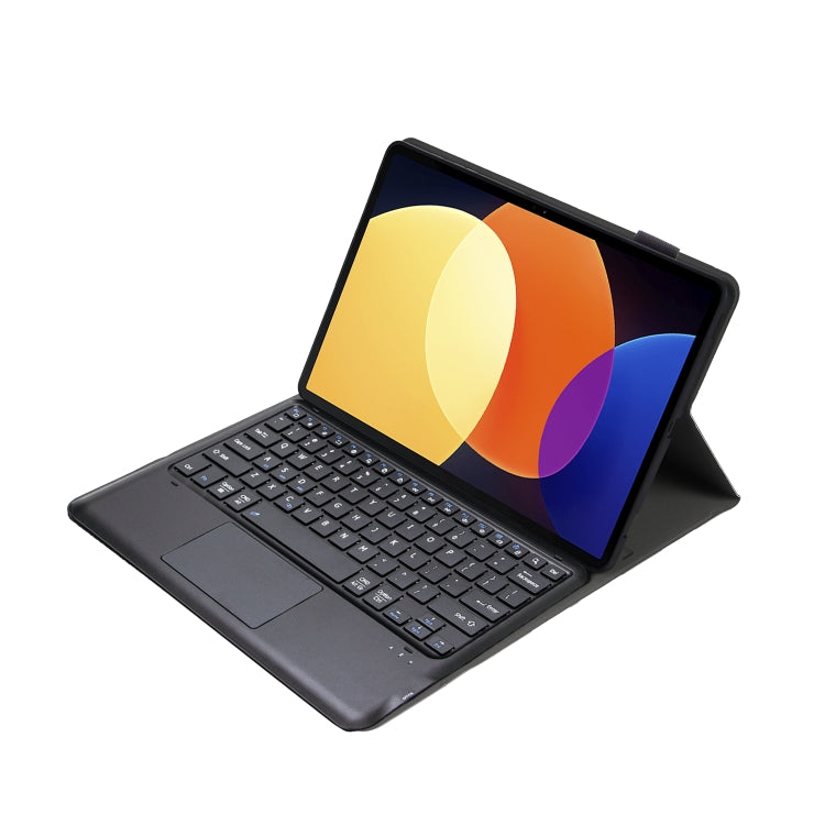 For Honor MagicPad 13 AH16-A TPU Ultra-thin Detachable Bluetooth Keyboard Tablet Leather Case with Touchpad(Black) - Huawei Keyboard by PMC TechLife | Online Shopping South Africa | PMC TechLife