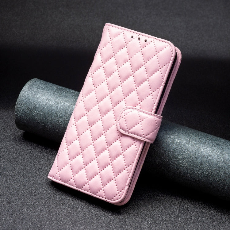 For Honor X7a Diamond Lattice Wallet Flip Leather Phone Case(Pink) - free shipping - PMC TechLife - Order now!
