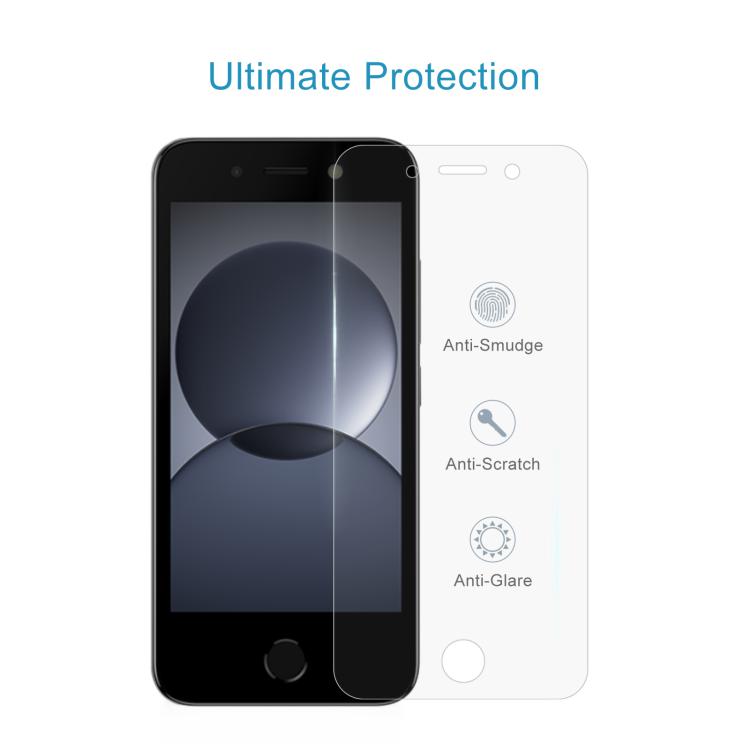 For itel A20 50pcs 0.26mm 9H 2.5D Tempered Glass Film - free shipping - PMC TechLife - Order now!