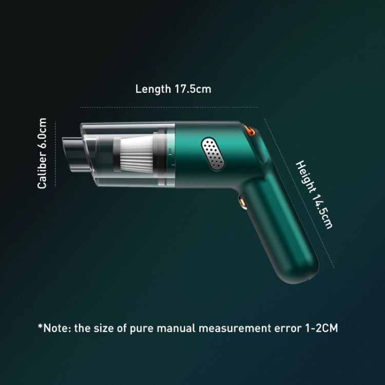 KBN-010 10000Pa Powerful Car Cordless Vacuum Cleaner Handheld Cleaning Tool, Spec:Deluxe Version(Black) - Vacuum Cleaner by PMC TechLife | Online Shopping South Africa | PMC TechLife | Buy Now Pay Later Mobicred