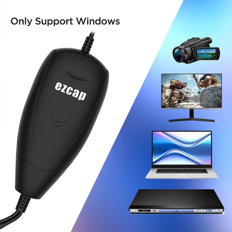 Ezcap 172 USB 2.0 Audio Video Grabber Capture Card Support Windows System - Video Capture Solutions by Ezcap | Online Shopping South Africa | PMC TechLife | Buy Now Pay Later Mobicred