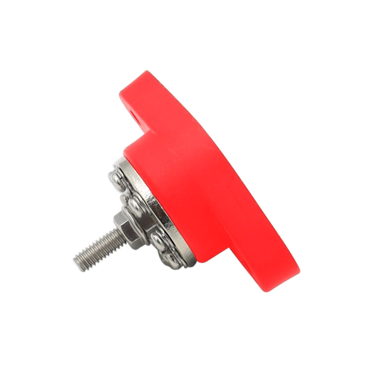 5/16 inch M8 RV Yacht 8-way Terminal Stud with 2pcs M5x20 Screws(Red) - Booster Cable & Clip by PMC Jewellery | Online Shopping South Africa | PMC Jewellery | Buy Now Pay Later Mobicred