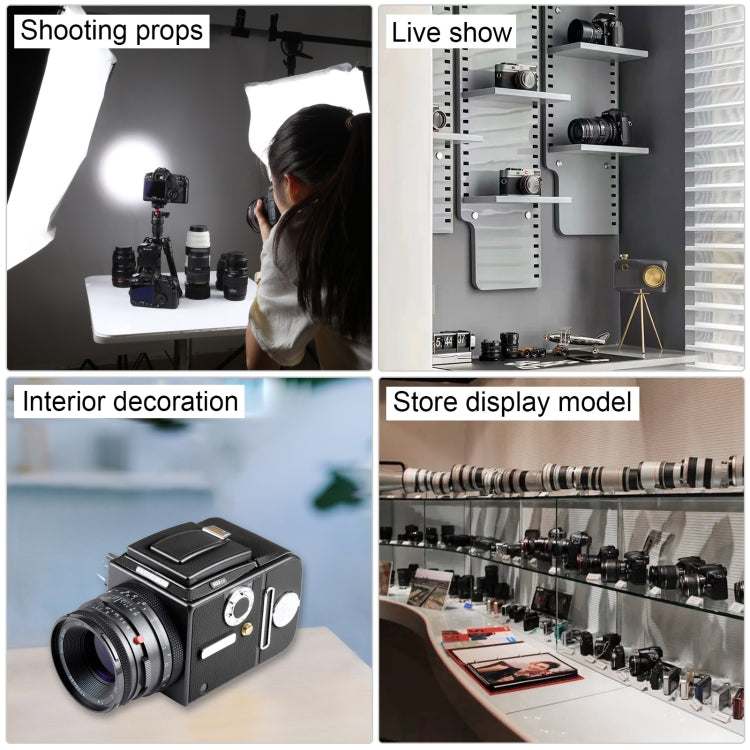 For Hasselblad 503CW Non-Working Fake Dummy Camera Model Photo Studio Props(Black Silver) - free shipping - PMC Jewellery - Order now!