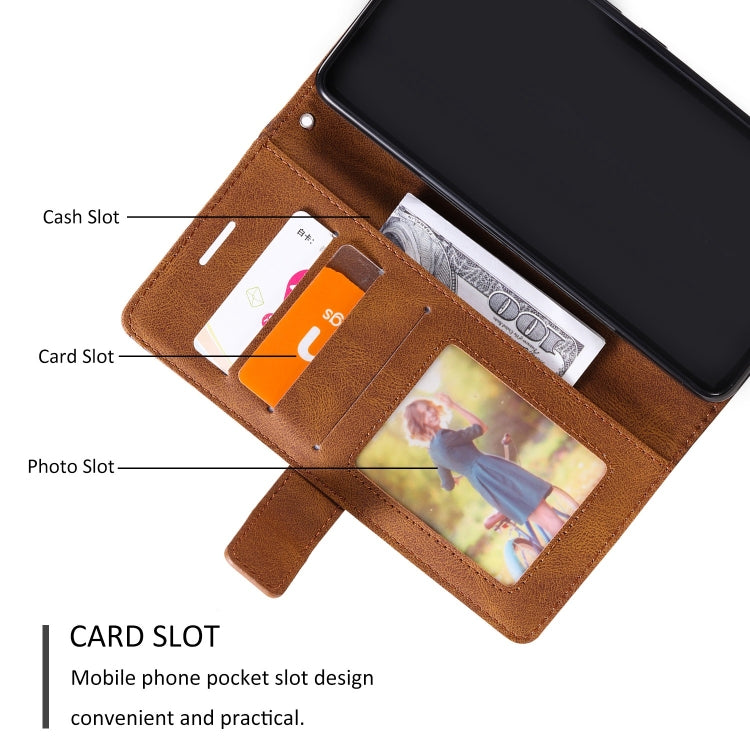 For Google Pixel 9 Skin Feel Splicing Leather Phone Case(Brown) - Google Cases by PMC TechLife | Online Shopping South Africa | PMC TechLife | Buy Now Pay Later Mobicred