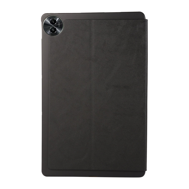 For Lenovo Xiaoxin Pad Pro 12.7 Simple Crazy Horse Leather Tablet Case(Black) - Lenovo by PMC TechLife | Online Shopping South Africa | PMC TechLife | Buy Now Pay Later Mobicred