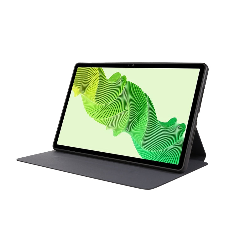 For Lenovo Xiaoxin Pad Pro 12.7 Simple Crazy Horse Leather Tablet Case(Black) - Lenovo by PMC TechLife | Online Shopping South Africa | PMC TechLife | Buy Now Pay Later Mobicred