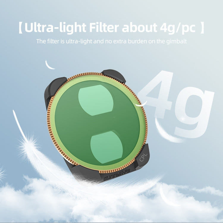 For DJI Air 3 Sunnylife Camera Lens Filter, Filter:ND16 - Lens Filter by Sunnylife | Online Shopping South Africa | PMC TechLife | Buy Now Pay Later Mobicred