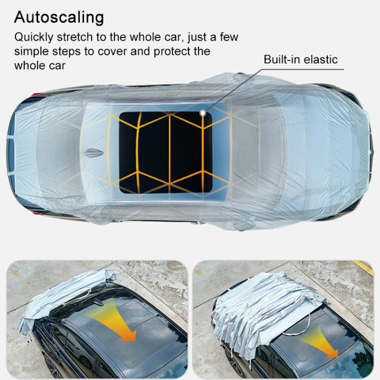 Automatic Retractable SUV Universal Sunshade Snow-proof Dust-proof Cover, Size:M - PE Material by PMC TechLife | Online Shopping South Africa | PMC TechLife | Buy Now Pay Later Mobicred