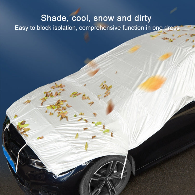 Automatic Retractable SUV Universal Sunshade Snow-proof Dust-proof Cover, Size:L - PE Material by PMC TechLife | Online Shopping South Africa | PMC TechLife | Buy Now Pay Later Mobicred