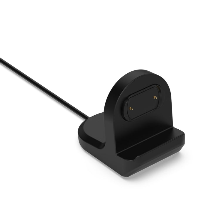 For Amazfit Bip 5 A2215 Smart Watch Silicone Charging Bracket(Black) - Charger by PMC TechLife | Online Shopping South Africa | PMC TechLife | Buy Now Pay Later Mobicred