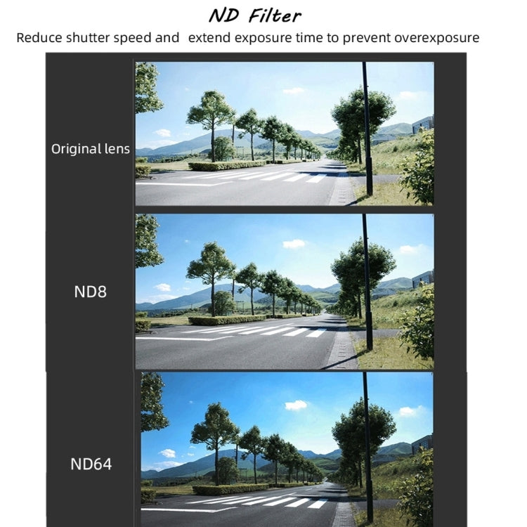 For DJI Mini 4 Pro STARTRC Drone Lens Filter, Lens:ND16/64/256 - Lens Filter by STARTRC | Online Shopping South Africa | PMC TechLife | Buy Now Pay Later Mobicred