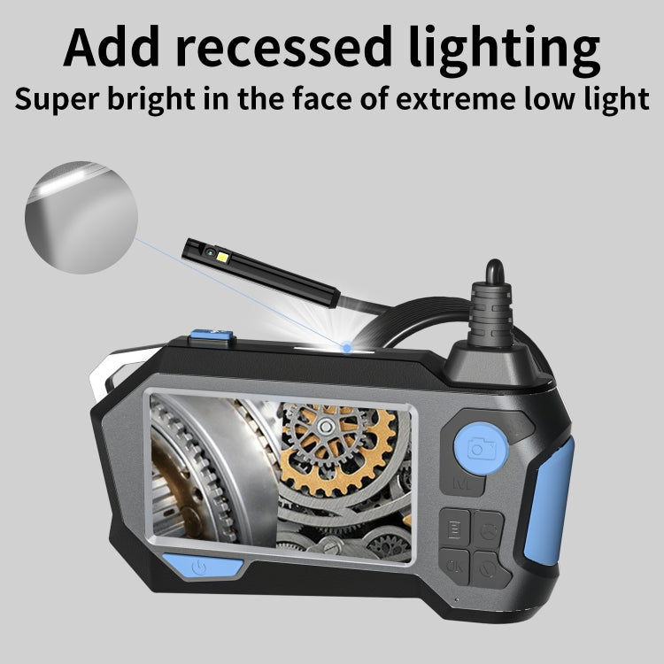 P120 Rotatable 8mm Dual Lenses Industrial Endoscope with Screen, 16mm Tail Pipe Diameter, Spec:2m Tube -  by PMC TechLife | Online Shopping South Africa | PMC TechLife | Buy Now Pay Later Mobicred