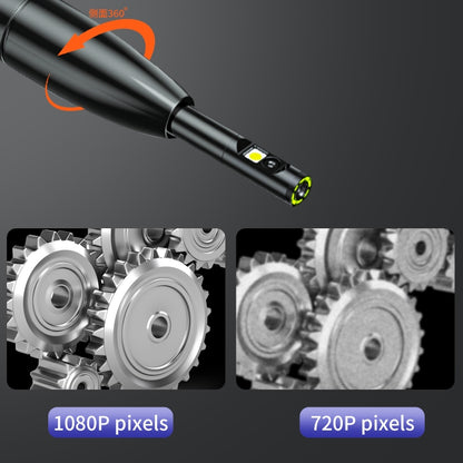 P120 Rotatable 8mm Dual Lenses Industrial Endoscope with Screen, 16mm Tail Pipe Diameter, Spec:5m Tube -  by PMC Jewellery | Online Shopping South Africa | PMC Jewellery | Buy Now Pay Later Mobicred