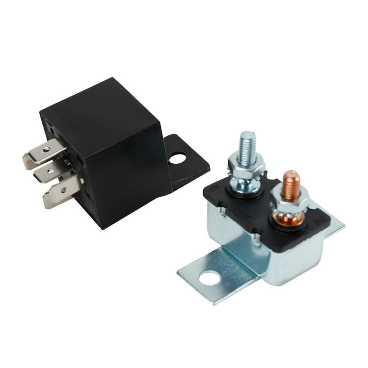 12V 60A Car Adjustable Electric Fan Cooling Control Relay Sensor Wiring Harness Kit - DIY Cables by PMC TechLife | Online Shopping South Africa | PMC TechLife | Buy Now Pay Later Mobicred