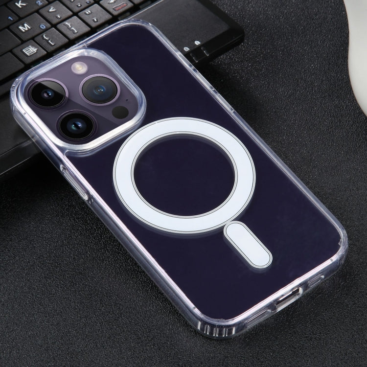 For iPhone 15 Pro Max GEBEI MagSafe Magnetic Transparent Phone Case(Transparent) - free shipping - PMC TechLife - Order now!