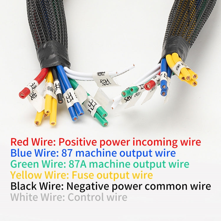 12V 5 Pin Car Modified 12 Slots Relay Fuse Box with Cable - Fuse by PMC TechLife | Online Shopping South Africa | PMC TechLife | Buy Now Pay Later Mobicred