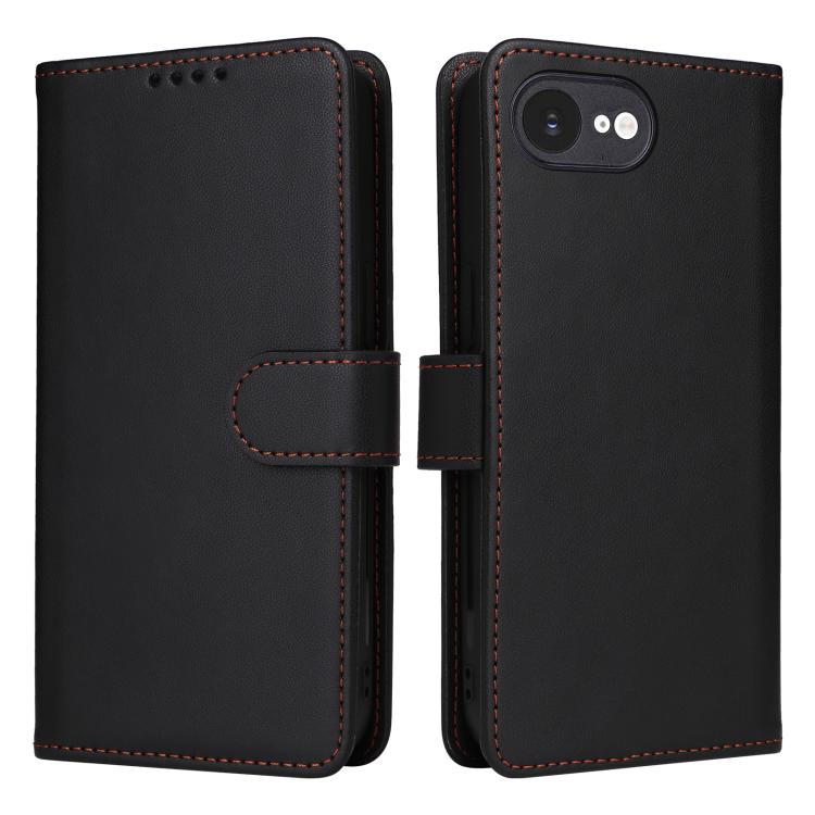 For iPhone 16e BETOPNICE BN-005 2 in 1 Detachable Imitate Genuine Leather Phone Case(Black) - free shipping - PMc TechLife - Order now!